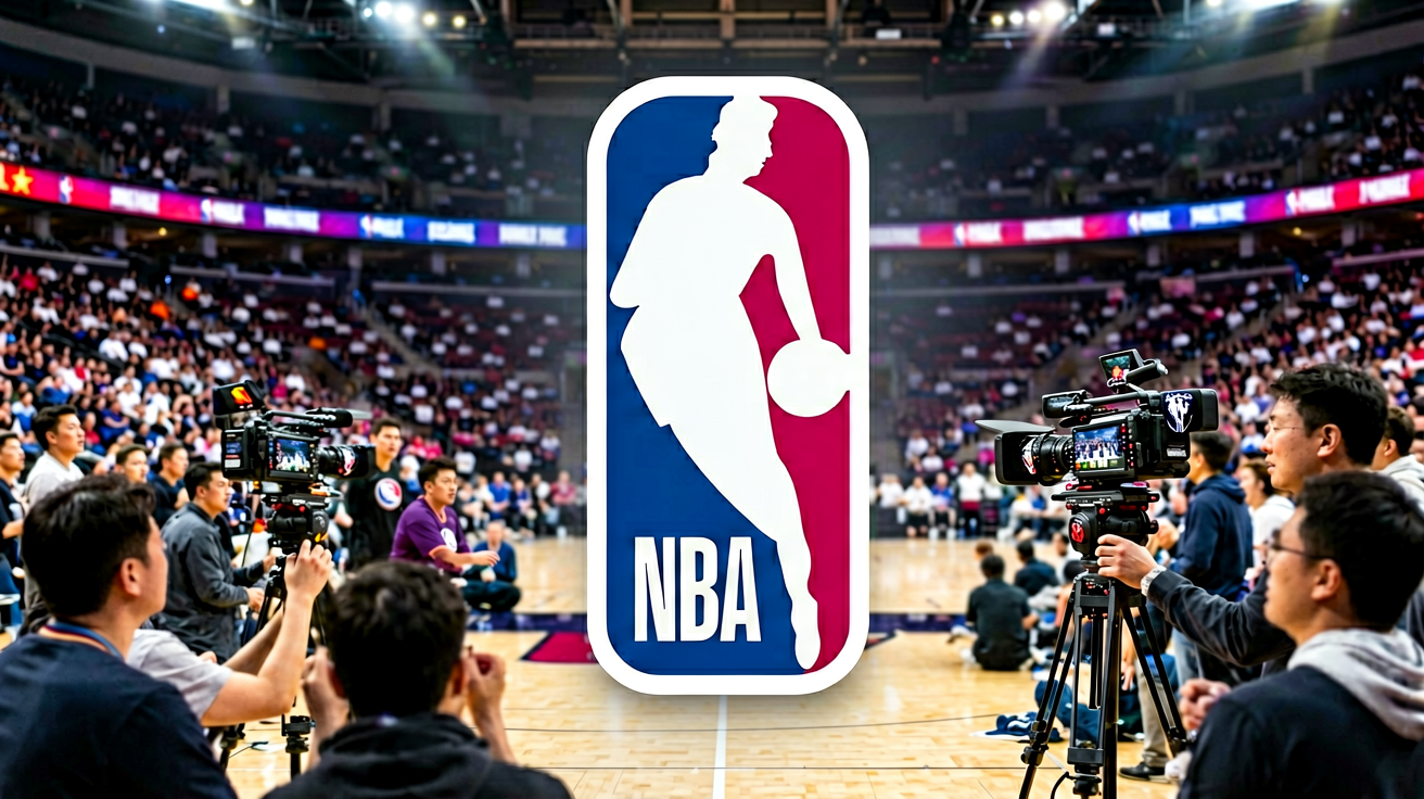 NBA联赛标志，代表美国职业篮球联赛