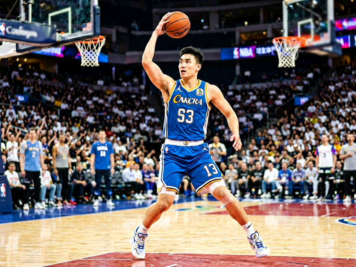 篮球赛事直播页面，展示NBA及CBA联赛赛程与球队数据